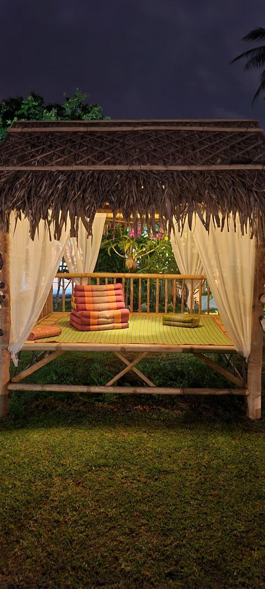 Samui Blue Bird Acomodação com café da manhã Mae Nam Beach Exterior foto