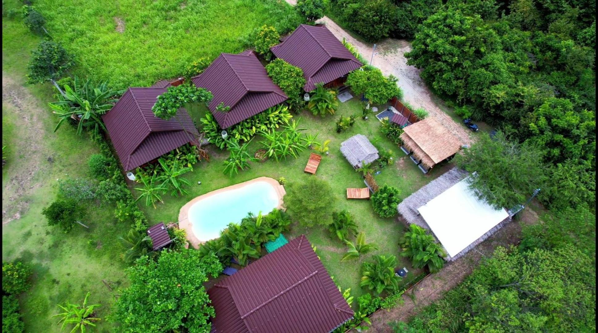 Samui Blue Bird Acomodação com café da manhã Mae Nam Beach Exterior foto