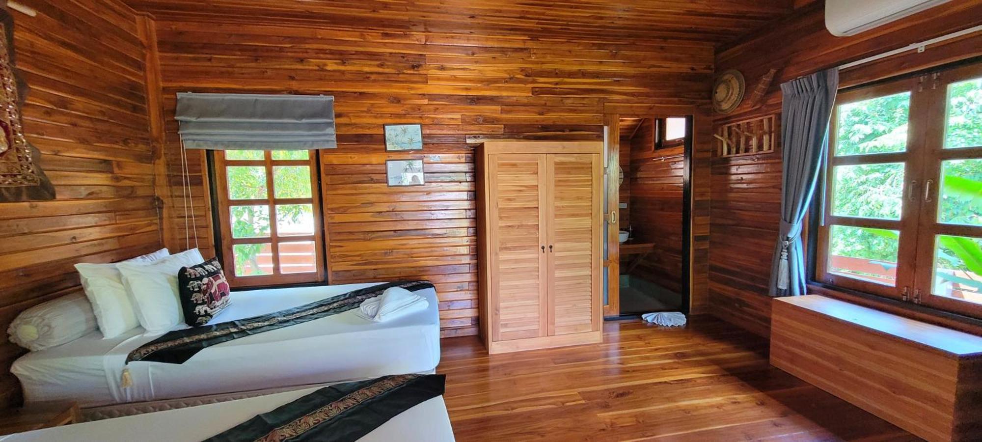 Samui Blue Bird Acomodação com café da manhã Mae Nam Beach Exterior foto