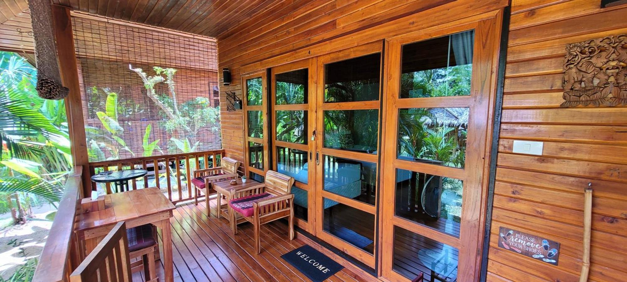 Samui Blue Bird Acomodação com café da manhã Mae Nam Beach Exterior foto