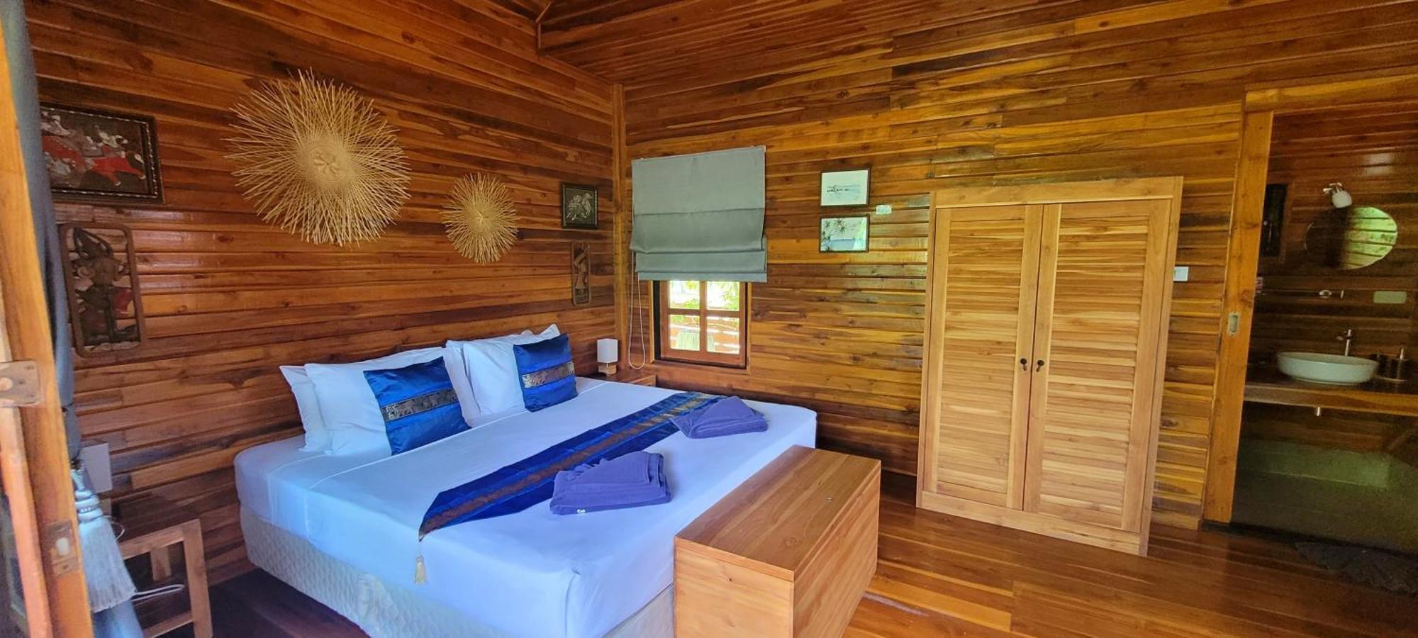 Samui Blue Bird Acomodação com café da manhã Mae Nam Beach Exterior foto