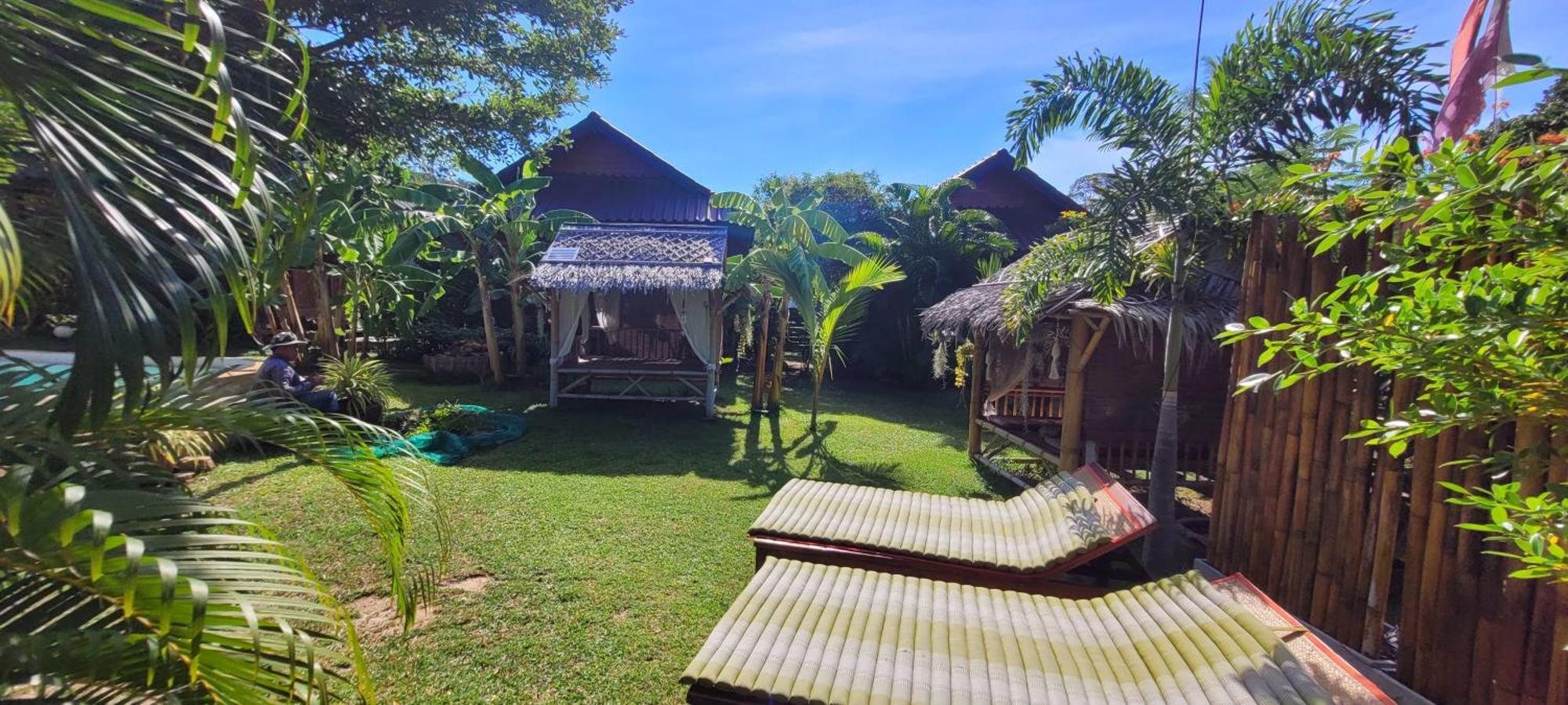 Samui Blue Bird Acomodação com café da manhã Mae Nam Beach Exterior foto