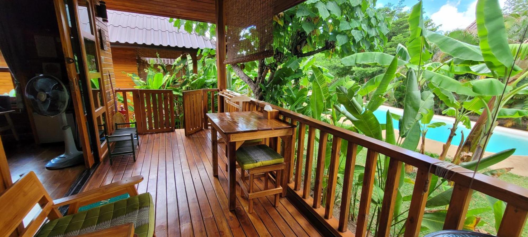 Samui Blue Bird Acomodação com café da manhã Mae Nam Beach Exterior foto